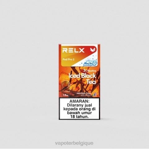Cigarette Electronique Bruxelles J2D8249 | RELX Pod Pro thé noir glacé 2