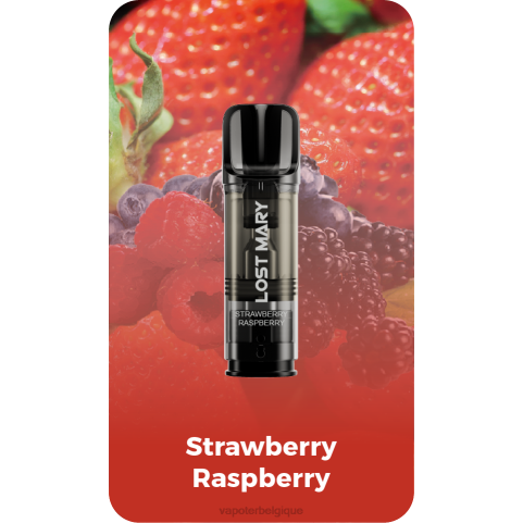 Vape En Gros J2D8431 | LOST MARY Tappo fraise framboise dosettes de remplacement pré-remplies