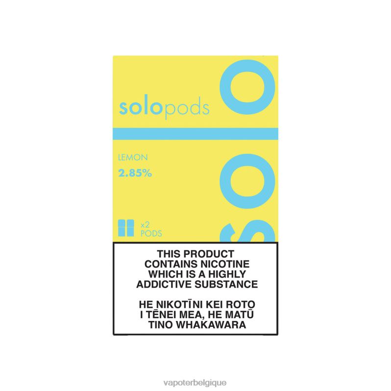Vape En Gros 26RVJ55 - Solo pack de 2 dosettes de remplacement citron