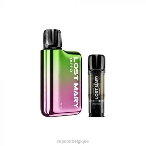 Cigarette Electronique Jetable J2D8437 | LOST MARY Tappo vert rose x pastèque kit de vape à dosettes
