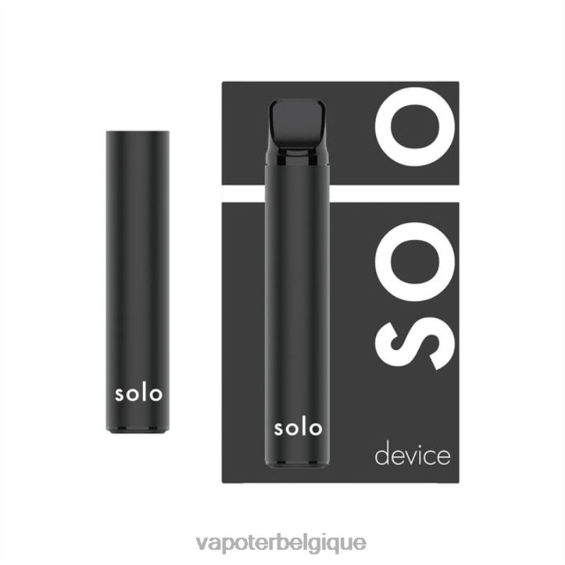 Cigarette Electronique Bruxelles 26RVJ72 - Solo MAX appareil à dosettes noir