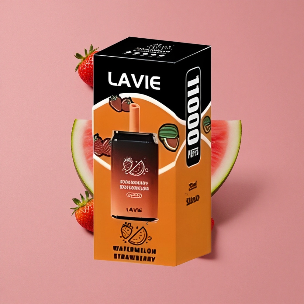 LAVIE Aurora 11000 Puffs Fraise Pastèque Poids : 0,095 kg Capacité de liquide : 22ML