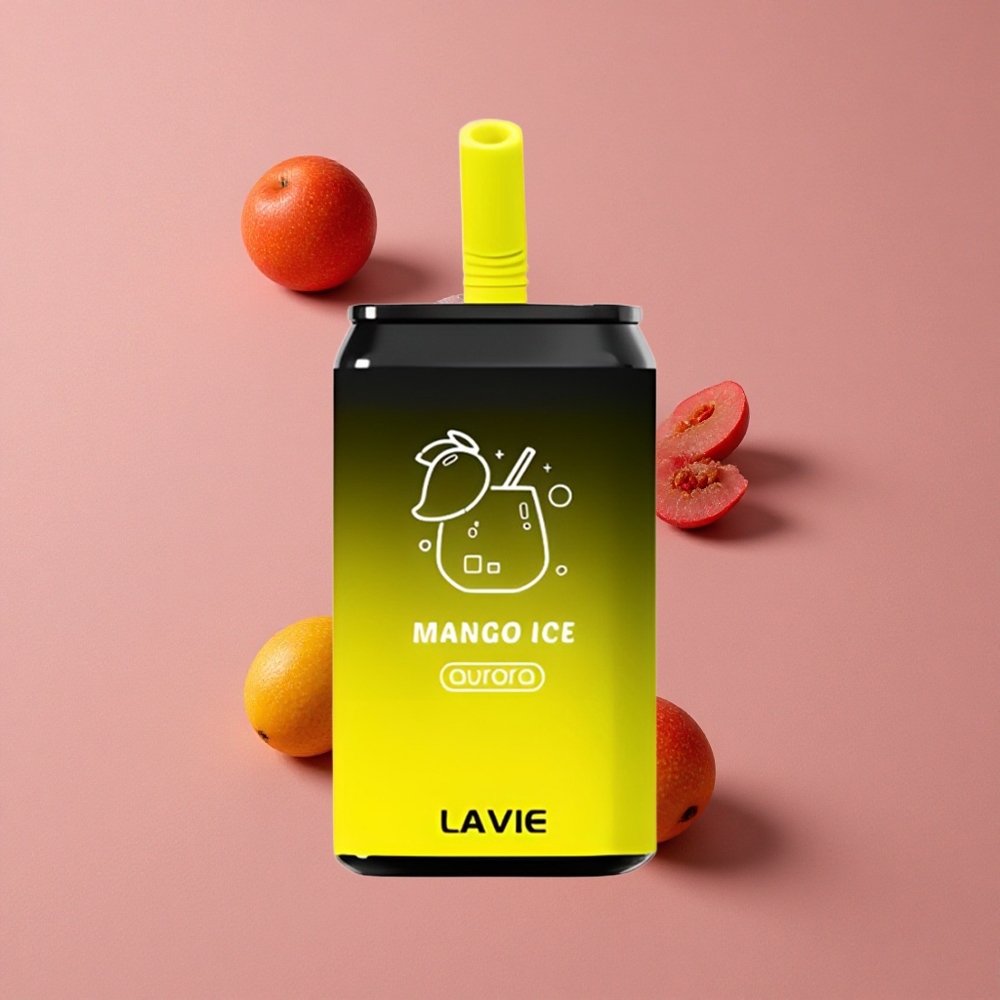 LAVIE Aurora 11000 Puffs Mangue Glacée Poids: 0,095 kg Capacité de la batterie: 650mAh