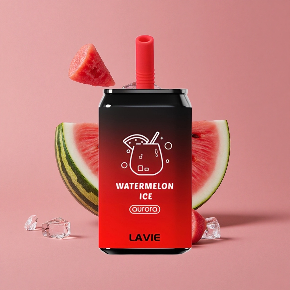 LAVIE Aurora 11000 Puffs Pastèque Glacée Poids : 0,095 kg Capacité de liquide : 22ML