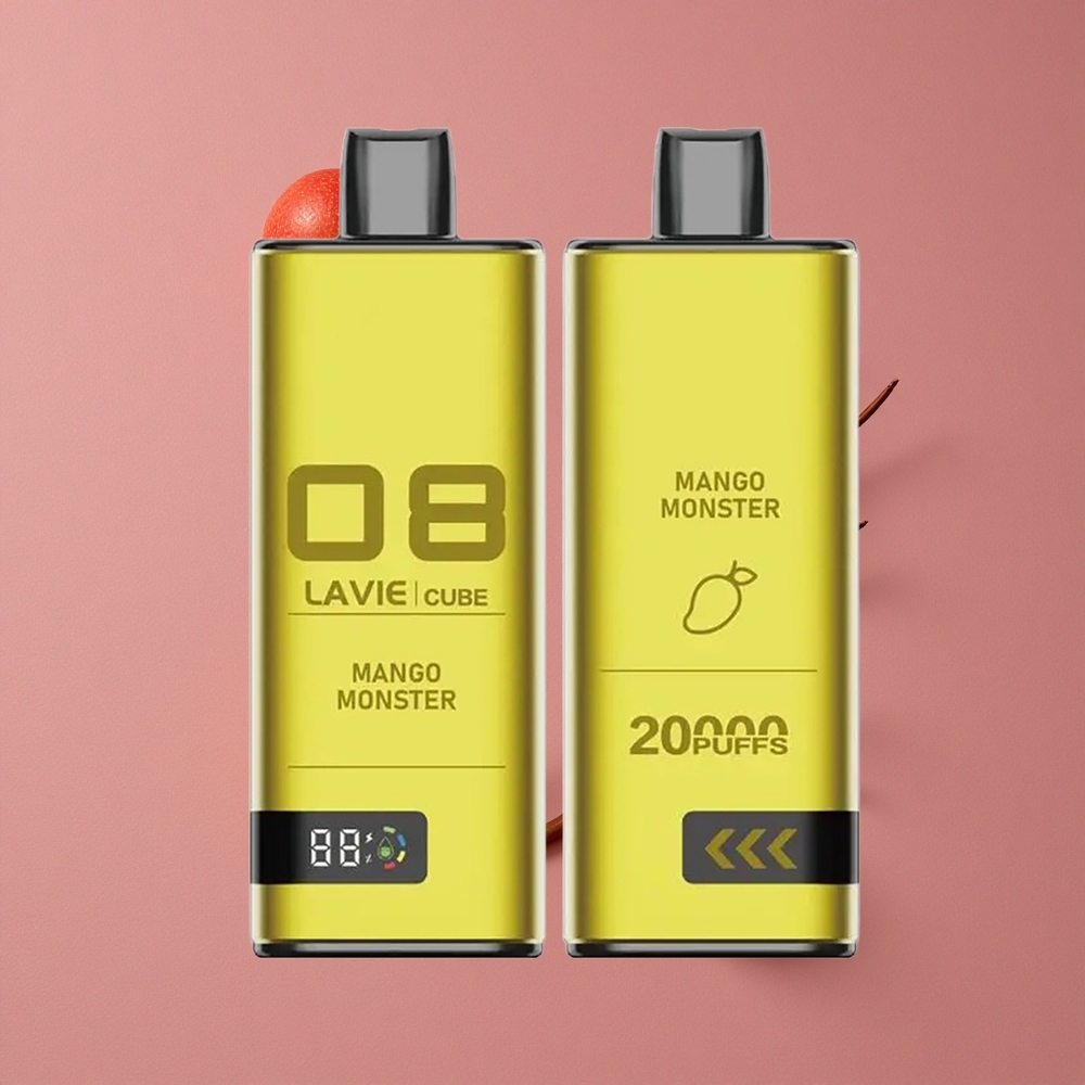 Lavie Cube 20000 Puffs Vape Jetable Mangue Monstre 28ML 600mAh