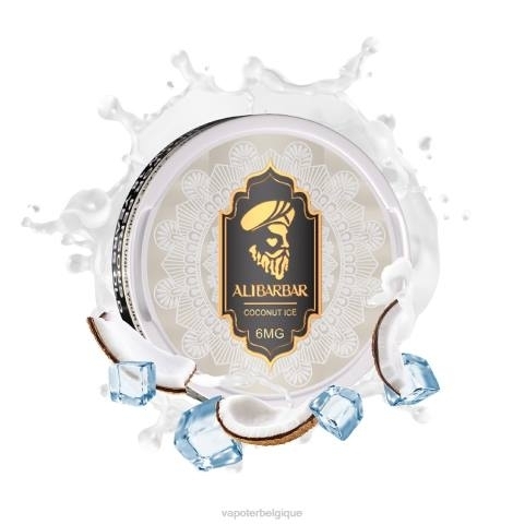 Cigarette Electronique Bruxelles J2D869 | ALIBARBAR Glace à la noix de coco pochette de nicotine