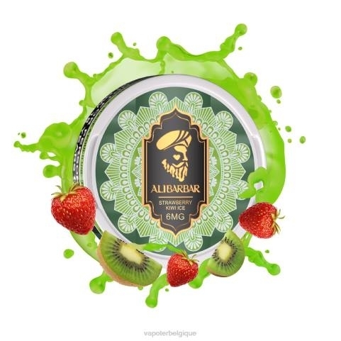 Grossiste Vape En Ligne J2D854 | ALIBARBAR glace fraise kiwi pochette de nicotine