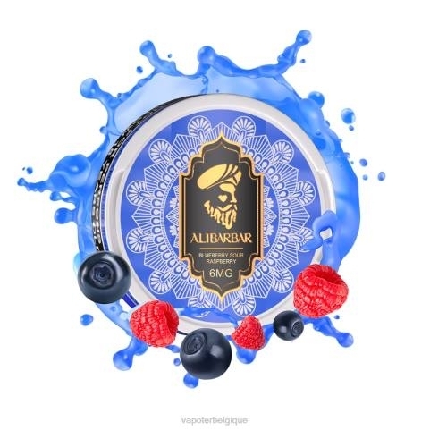 Grossiste Vape Jetable J2D866 | ALIBARBAR myrtille, framboise aigre pochette de nicotine