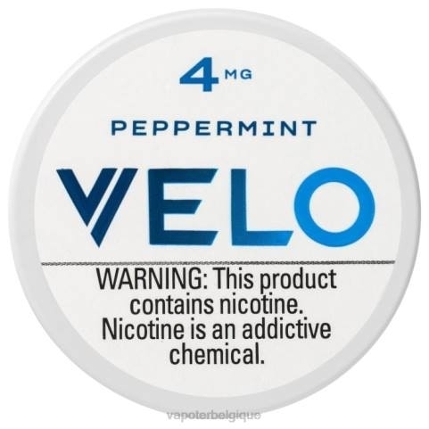 Vape En Gros J2D841 | VELO menthe poivrée sachet de nicotine 4mg