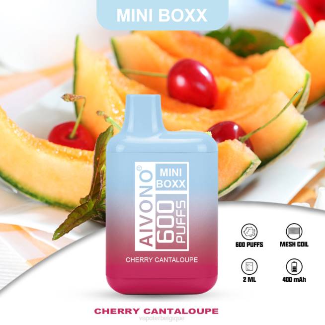 Aivono AIM MINI BOXX 600 cantaloup cerise - VBRB239 Cigarette Electronique Grossiste