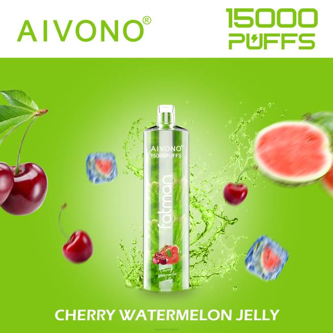 Aivono FATMAN 15000 gelée de pastèque joyeuse - VBRB20 Vapoter Belgique