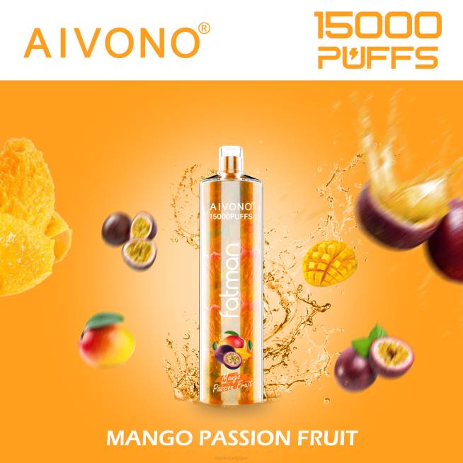 Aivono FATMAN 15000 mangue fruit de la passion - VBRB19 Vape En Gros