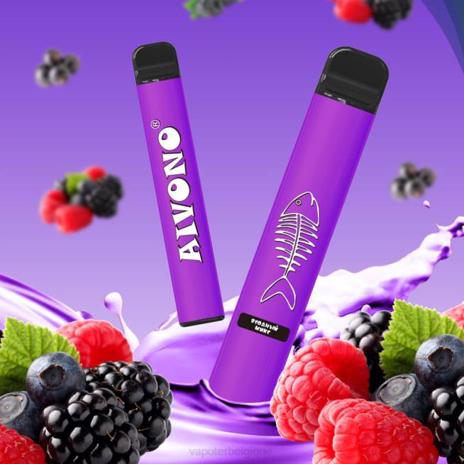 Aivono AIM FISHBONE 600 baies mélangées - VBRB285 Grossiste Vape Jetable