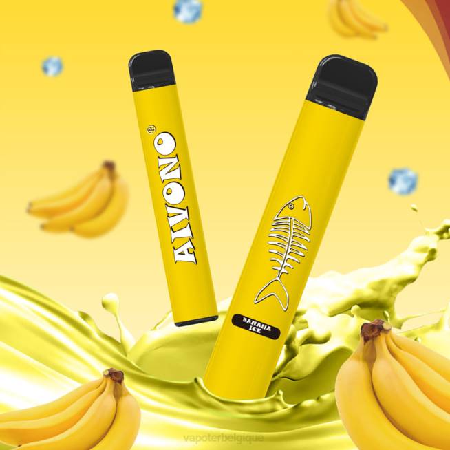 Aivono AIM FISHBONE 600 glace à la banane - VBRB276 Grossiste Vape Jetable