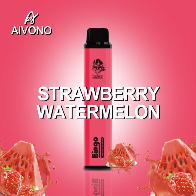 Aivono AIM BINGO 4000 pastèque fraise - VBRB133 Cigarette Electronique Jetable