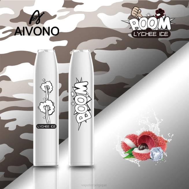 Aivono AIM BOOM 600 glace au litchi - VBRB365 Cigarette Electronique Grossiste
