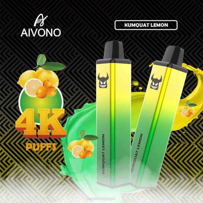 Aivono AIM FREAK 4000 citron kumquat - VBRB256 Grossiste Vape En Ligne