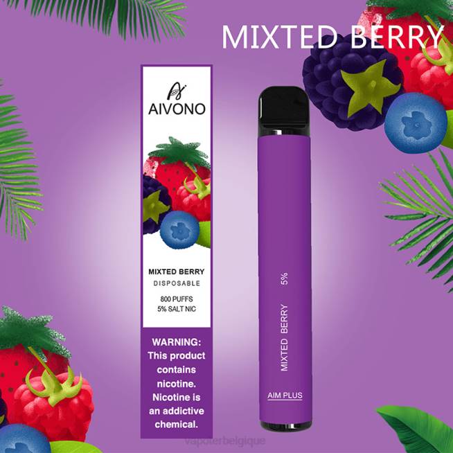 Aivono AIM PLUS 800 baies mélangées - VBRB188 Cigarette Electronique Belgique