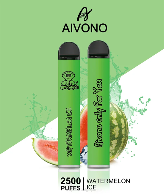 Aivono AIM SNAKE 2500 glace à la pastèque - VBRB321 Grossiste Vape Jetable