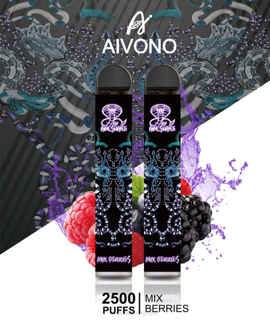 Aivono AIM SNAKE 2500 mélanger les baies - VBRB312 Grossiste Vape Jetable