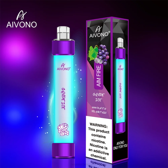 Aivono AIM FIRE 1000 glace aux raisins - VBRB329 Cigarette Electronique Grossiste