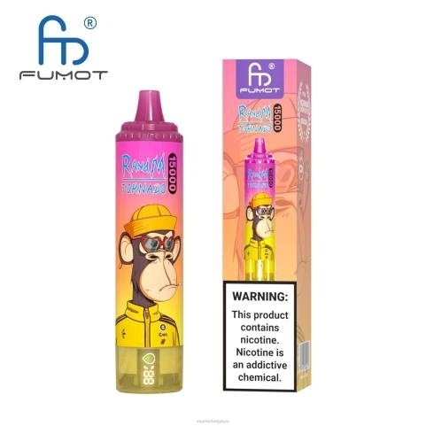 Vape Grossiste J2D83 | RandM Tornado jetable 15 000 5%