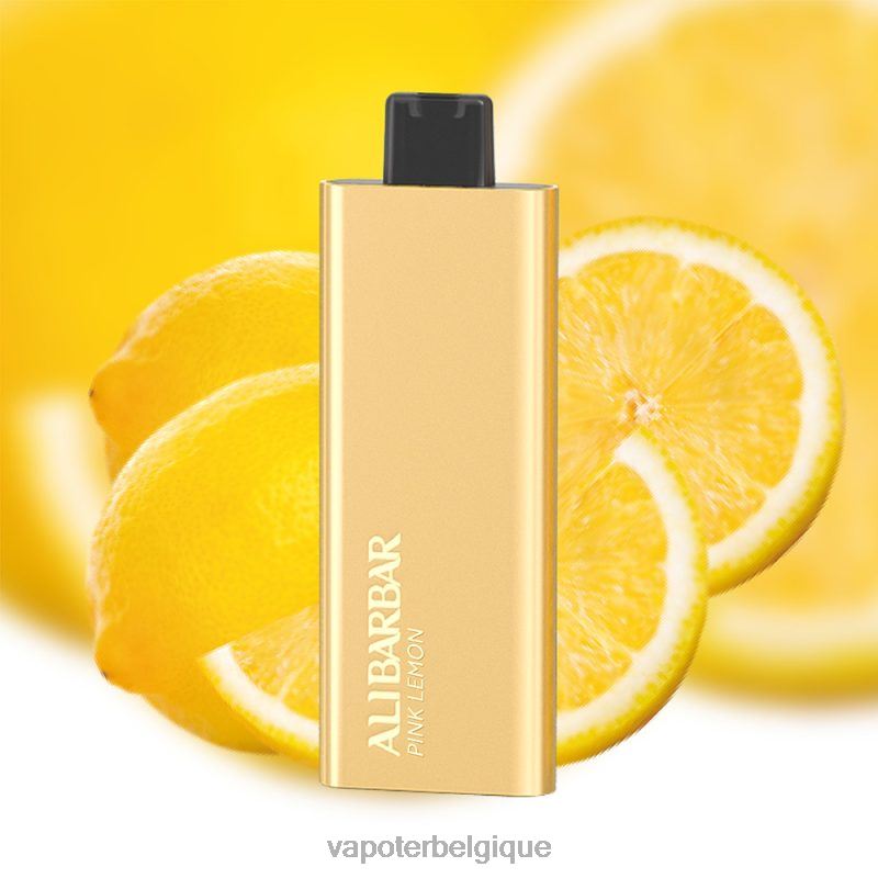 Vape Grossiste 22F6459 Alibarbar Pandora 7000 vapes jetables citron rose