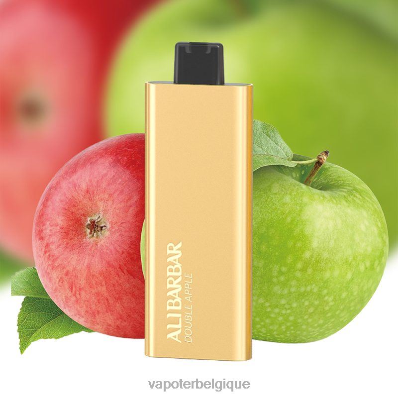 Vape Grossiste 22F6466 Alibarbar Pandora 7000 vapes jetables double pomme