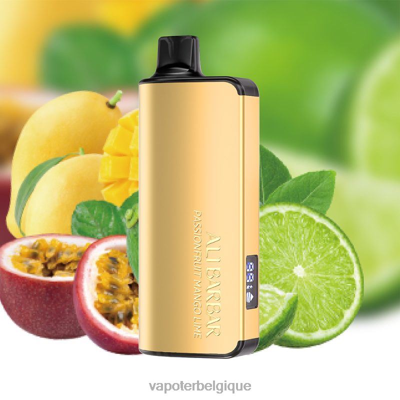 Grossiste Vape En Ligne 22F6439 Alibarbar Ingot 20000 vapes jetables fruit de la passion mangue citron vert