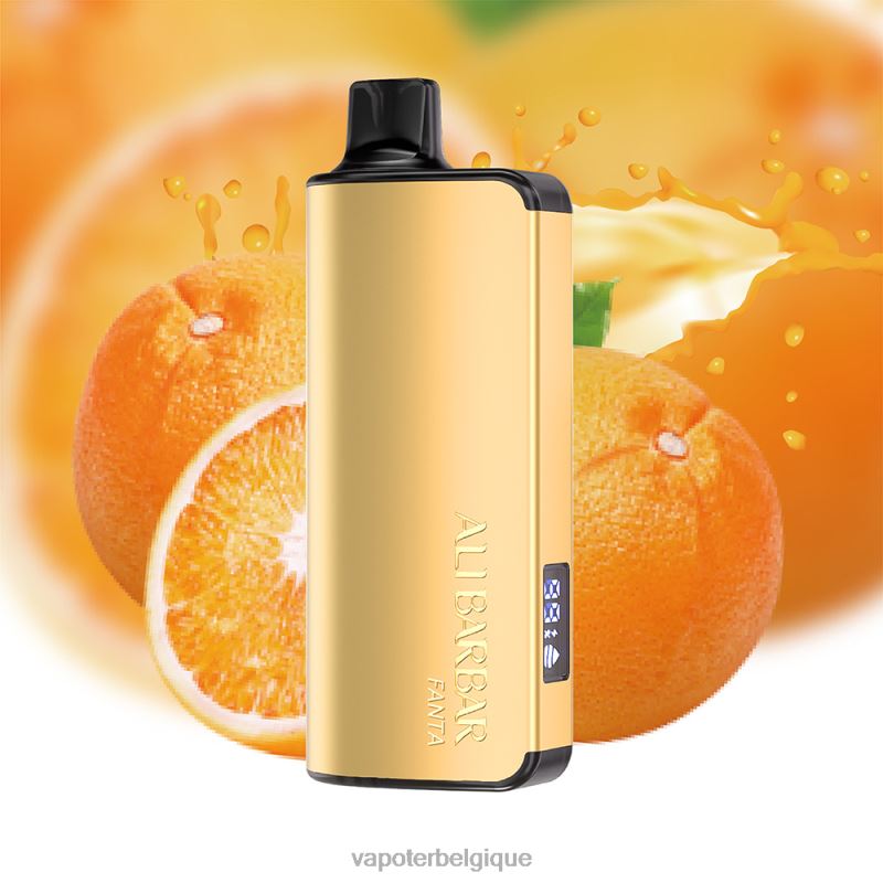 Vapoter Belgique 22F6416 Alibarbar Ingot 9000 vapes jetables coucher de soleil en Californie