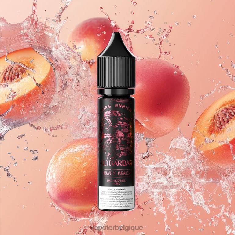 Vape Grossiste pêche au miel - Alibarbar quai d'onyx de narguilé 408H0106