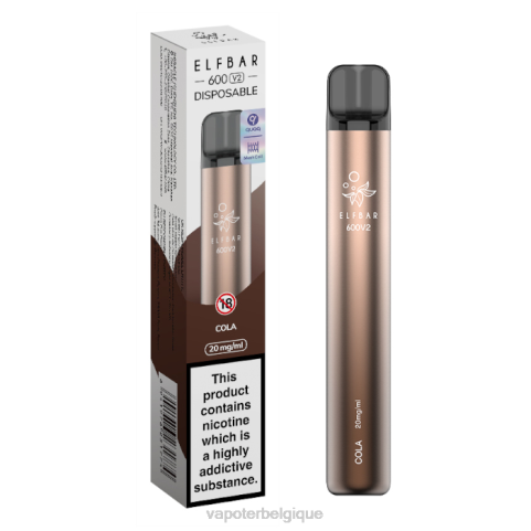 Vape En Gros J2D8281 | ELFBAR 600V2 Cola 20mg