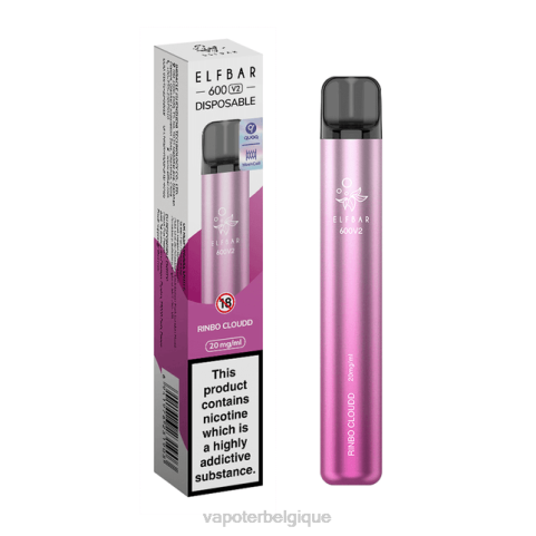 Vape Grossiste J2D8293 | ELFBAR 600V2 Rinbo Cloudd 20mg
