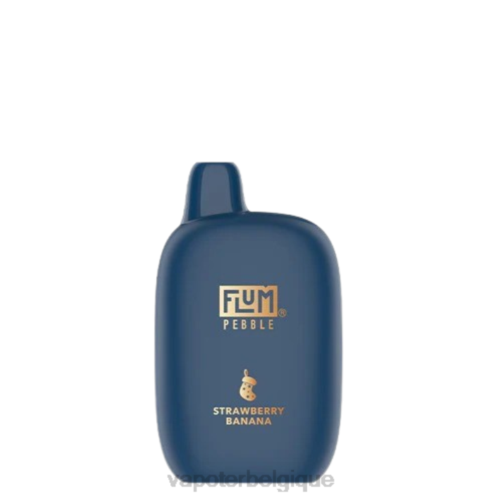 banane fraise FLUM PEBBLES 6000 bouffées (édition de Noël) F8H412 Vape Grossiste