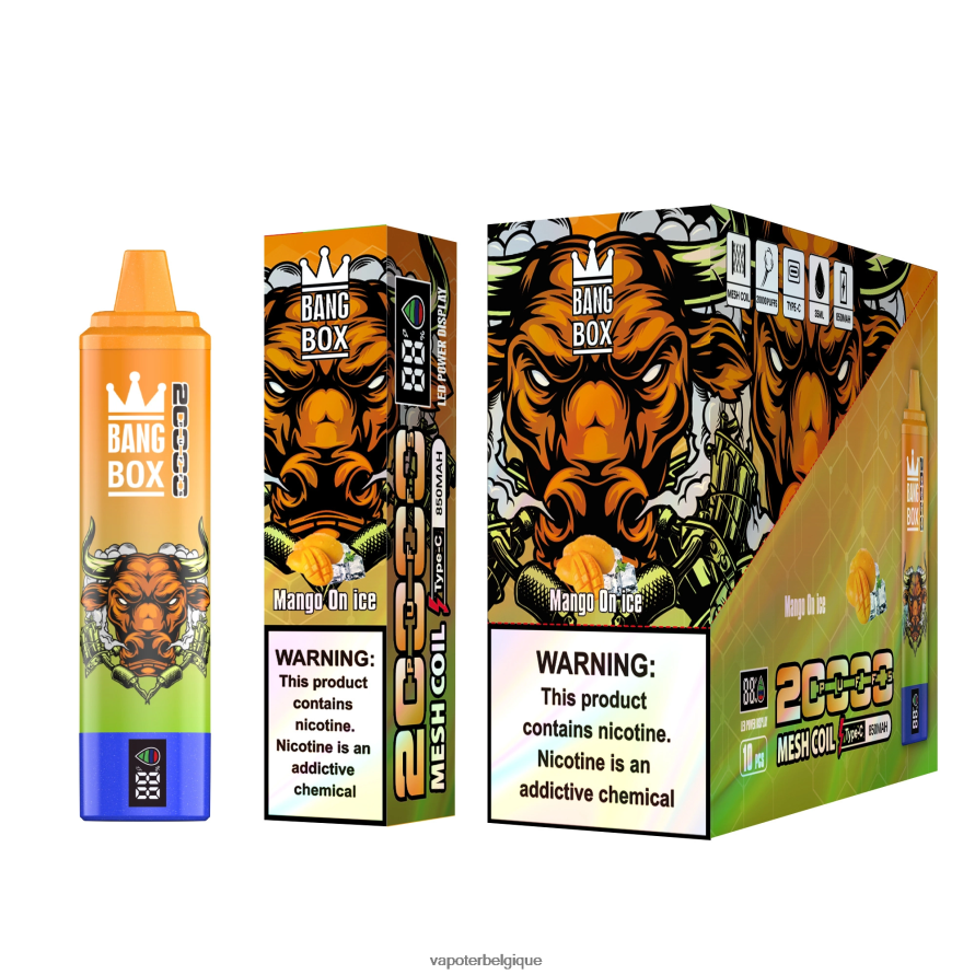 Bang Box 20000 TTX60454 - Grossiste Vape En Ligne mangue sur glace