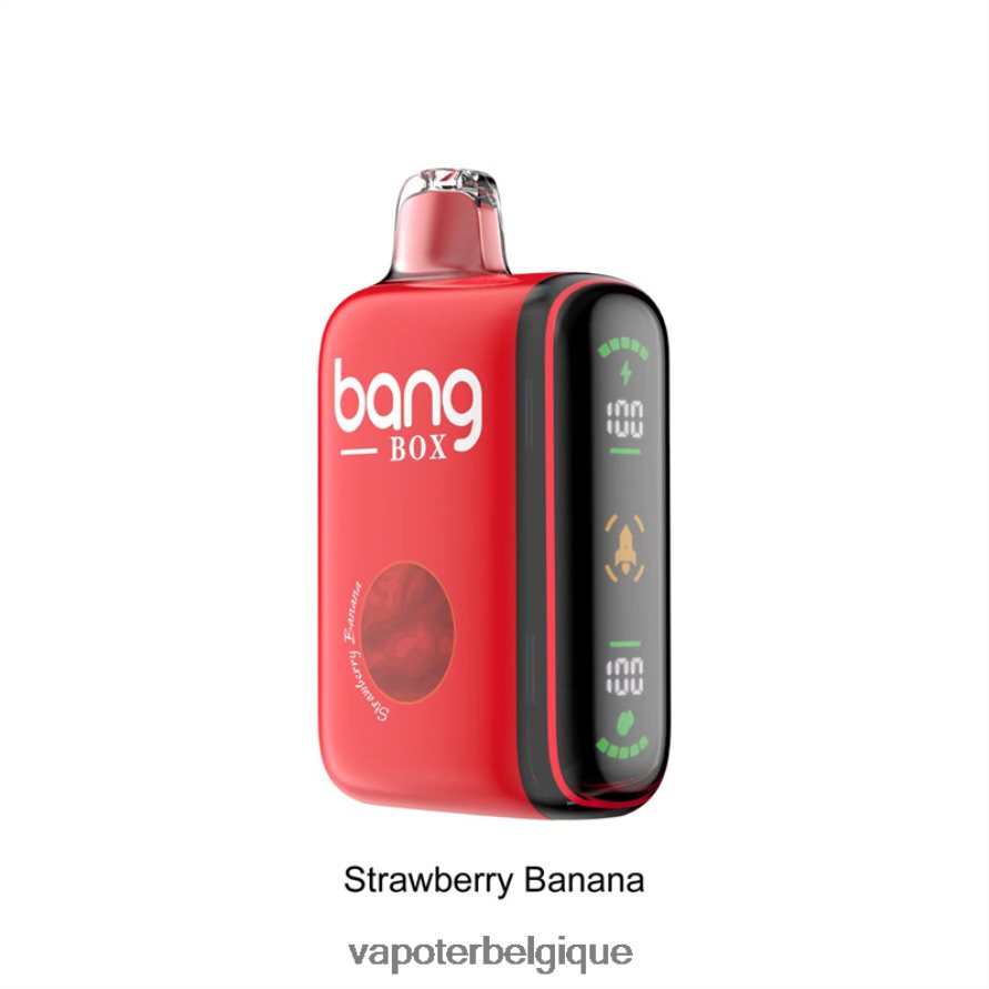 Bang Box Affichage de puissance intelligent de 9 000 à 18 000 bouffées TTX60425 - Grossiste Vape En Ligne fraise banane