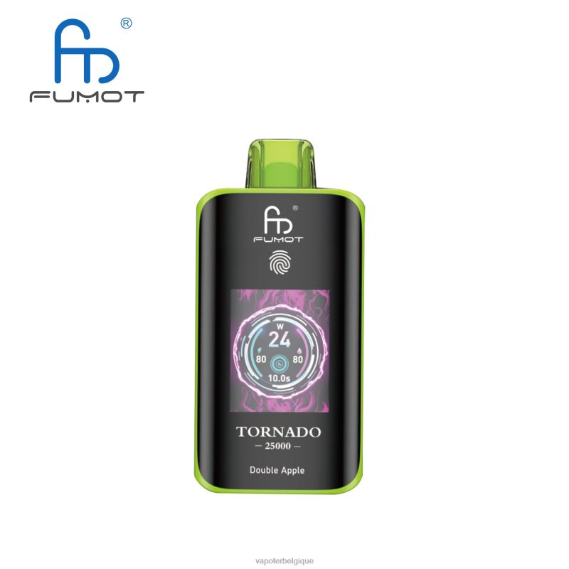 Vape Wholesale Supplier L8DPZ5 double pomme - Fumot Tornado 25000 vapes jetables