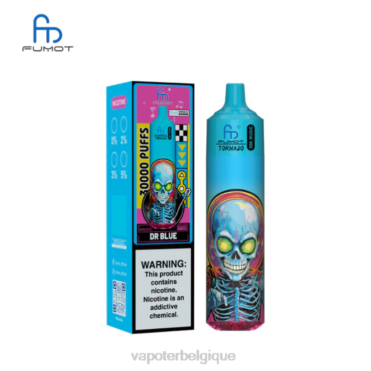 Grossiste Vape En Ligne 4P66012 docteur bleu Fumot Tornado 30 000 musiques