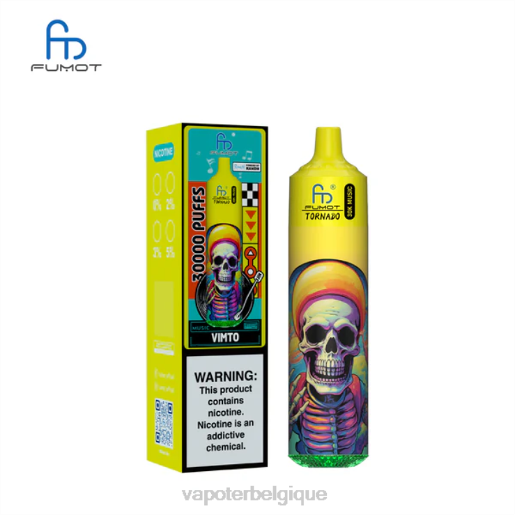 Grossiste Vape Jetable 4P66030 vimto Fumot Tornado 30 000 musiques