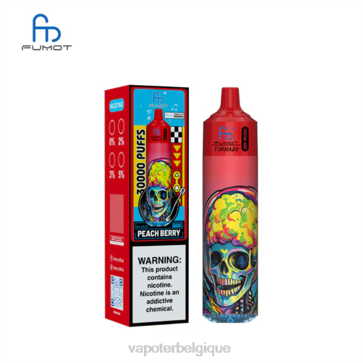 Vape Grossiste 4P66019 baie de pêche Fumot Tornado 30 000 musiques