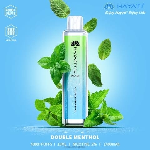 Grossiste Vape Jetable J2D8156 | Hayati Pro Max doublement mentholé 4000