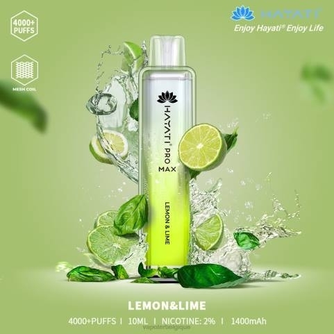 Vape Grossiste J2D8163 | Hayati Pro Max citron vert 4000