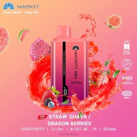 fraise goyave/baies du dragon
