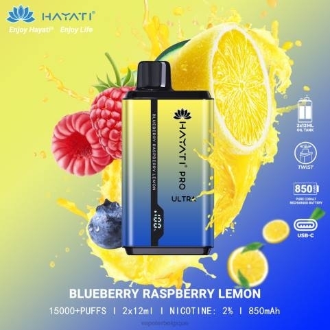 myrtille framboise citron