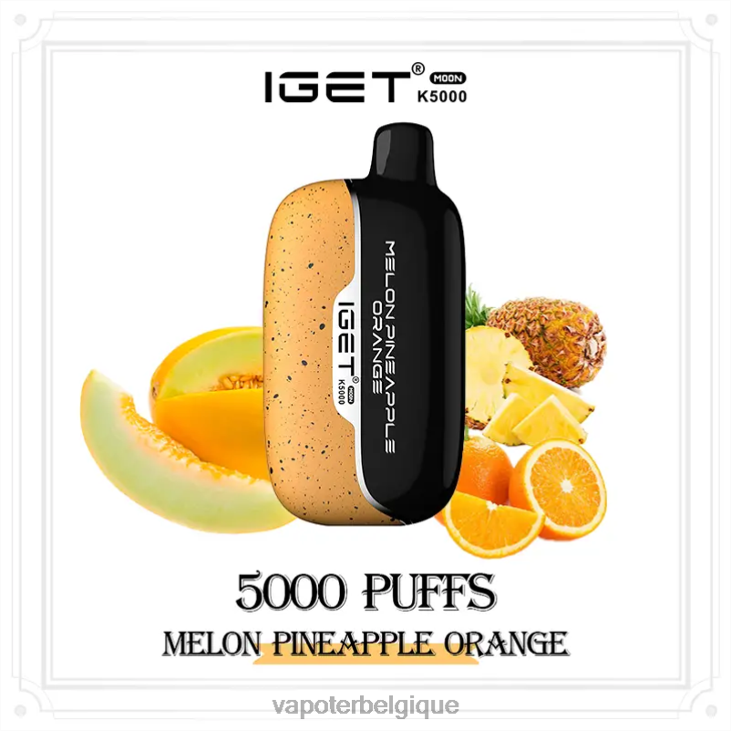 Cigarette Electronique Grossiste VD08D13 melon ananas orange IGET Moon k5000