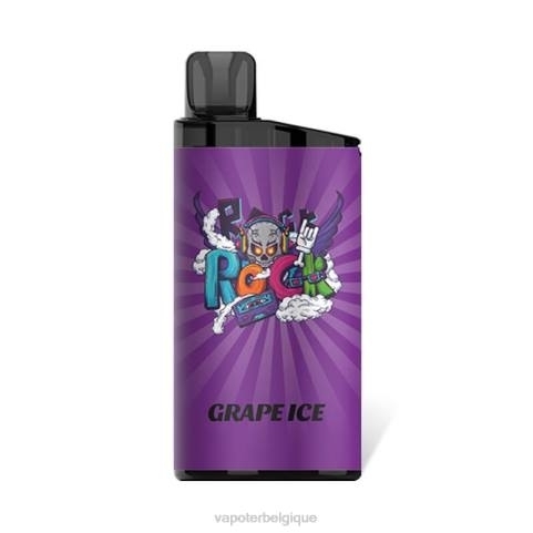 Cigarette Electronique Belgique J2D888 | IGET BAR glace aux raisins 3500 5% de nicotine