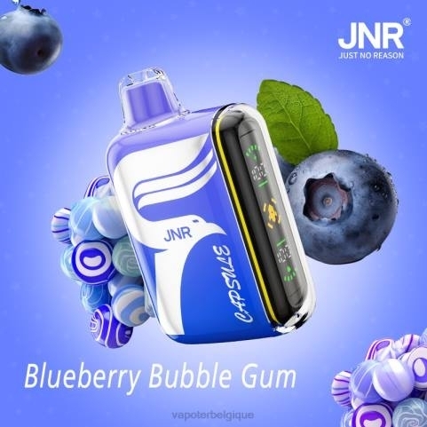 Cigarette Electronique Sans Nicotine J2D8600 | JNR CAPSULE bubble-gum aux myrtilles