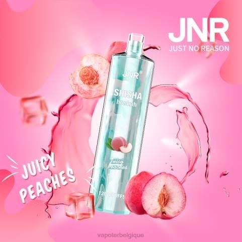Cigarette Electronique Sans Nicotine J2D8680 | JNR SHISHA pêches juteuses