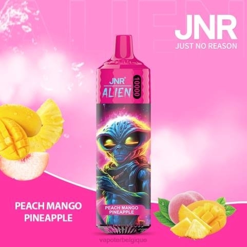 Cigarette Electronique Belgique J2D8658 | JNR ALIEN pêche mangue ananas