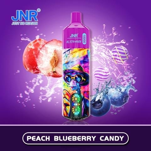 Cigarette Electronique Sans Nicotine J2D8580 | JNR ALIEN MAX bonbons pêche-myrtille